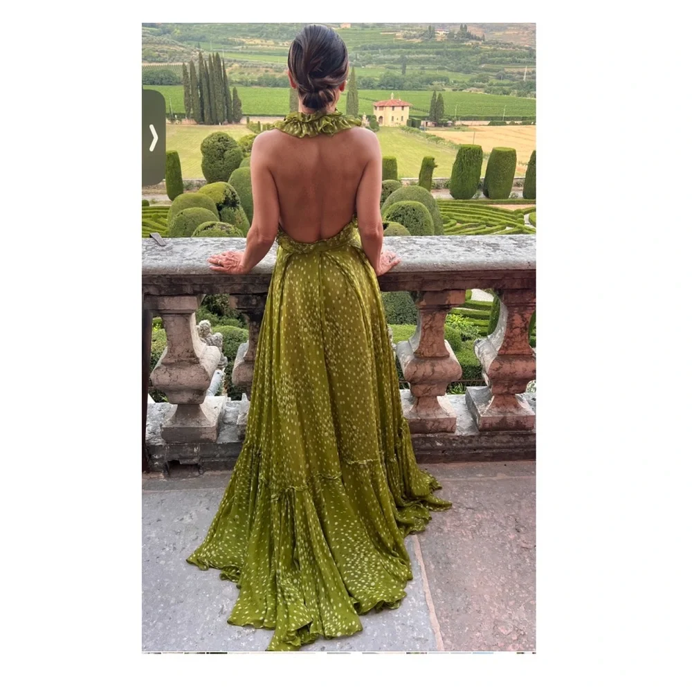 Green dress - Picture 2 of 3